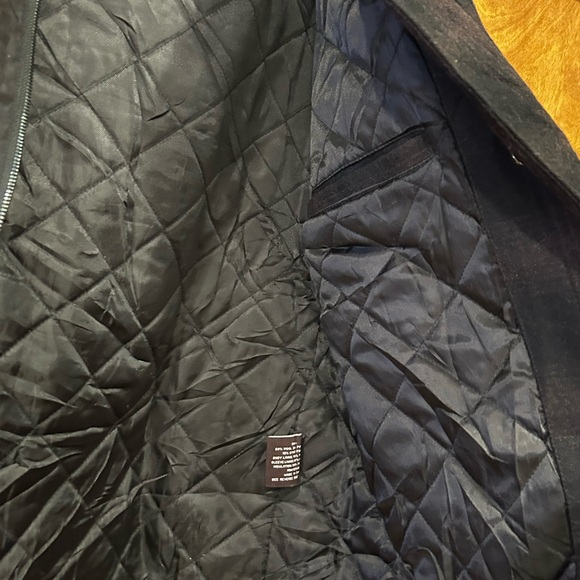 Michael Kors Men's Dark Plaid Jacket Sz Large - Picture 5 of 7